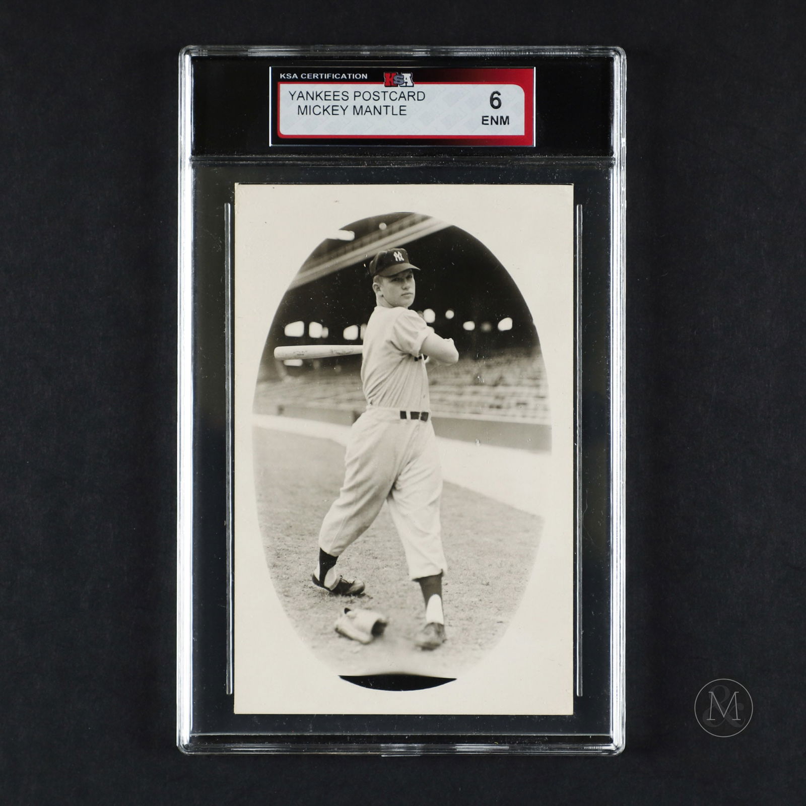 Early 1950s Mickey Mantle Postcard (1 of 2)