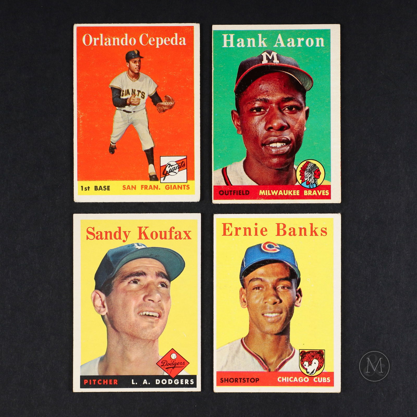 1958 Topps Hall of Fame Cards (1 of 2)