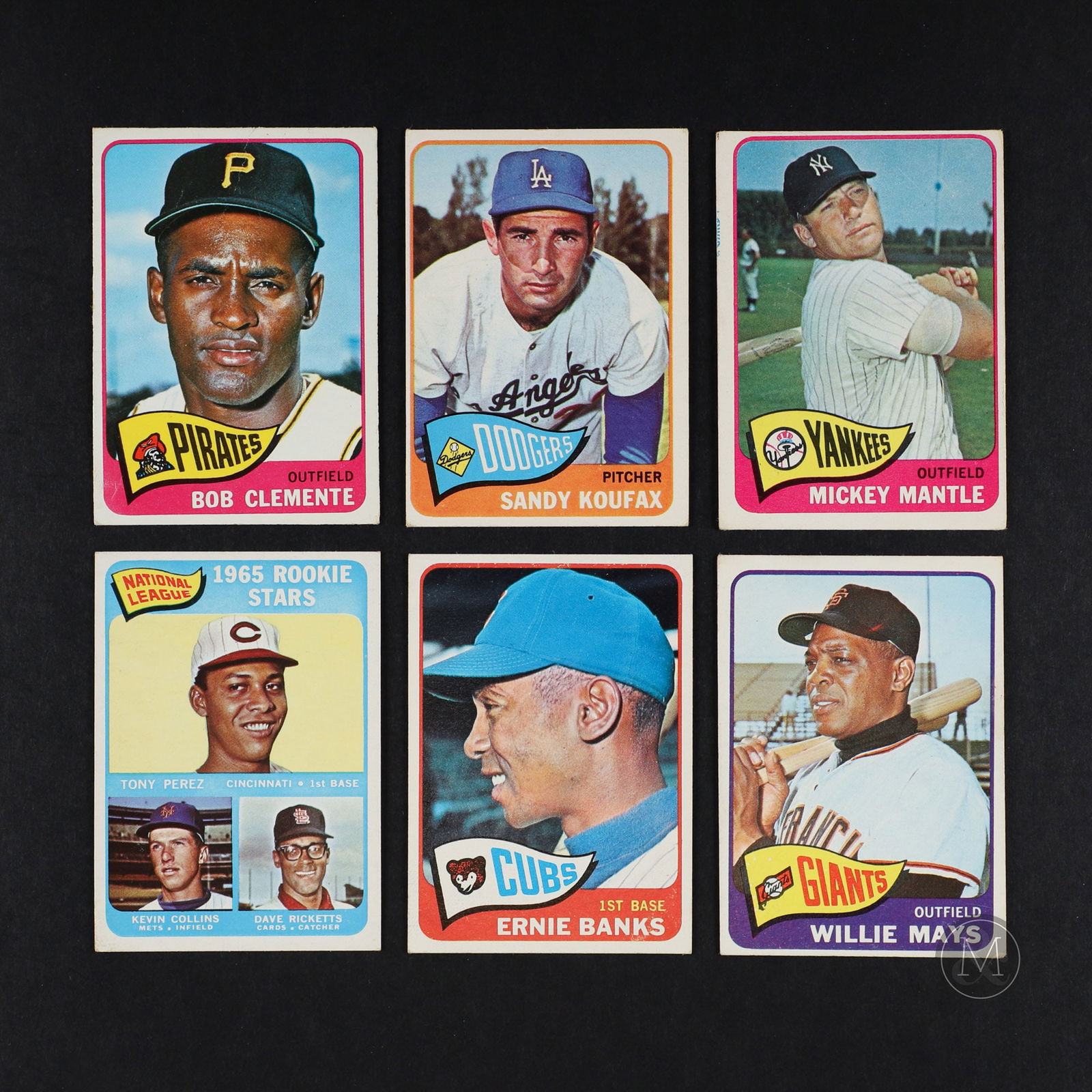 1965 Topps Partial Set w/ Mantle (209/598) (1 of 10)