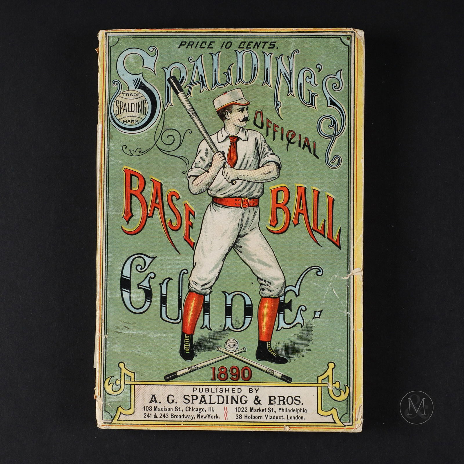 1890 Spalding Baseball Guide (1 of 4)