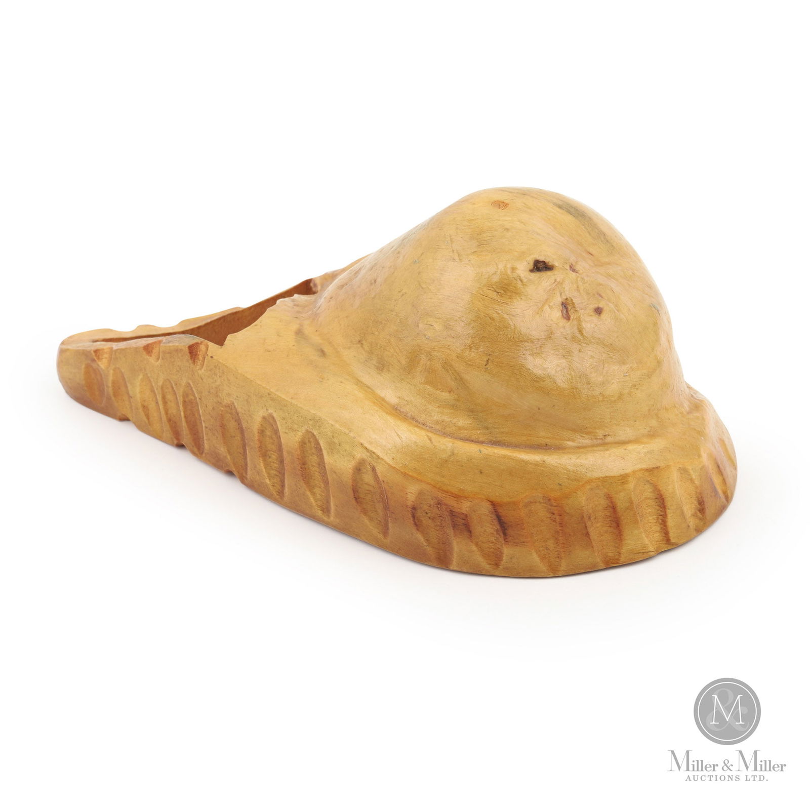 Large Carved Canoe Cup (1 of 6)