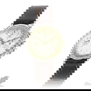 Omega, Ref. 2278-3 Cal. 320 Pulsations Dial Chronograph: Swiss. Stainless steel. A classic Omega chronograph in stainless steel, featuring a classic two-register dial layout with subsidiary seconds at 9 o'clock and a 30-minute counter at 3 o'clock and the