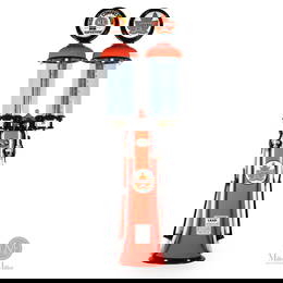 Service Station Equipment Co. Clear Vision Model 700 Double Visible Gasoline Pump