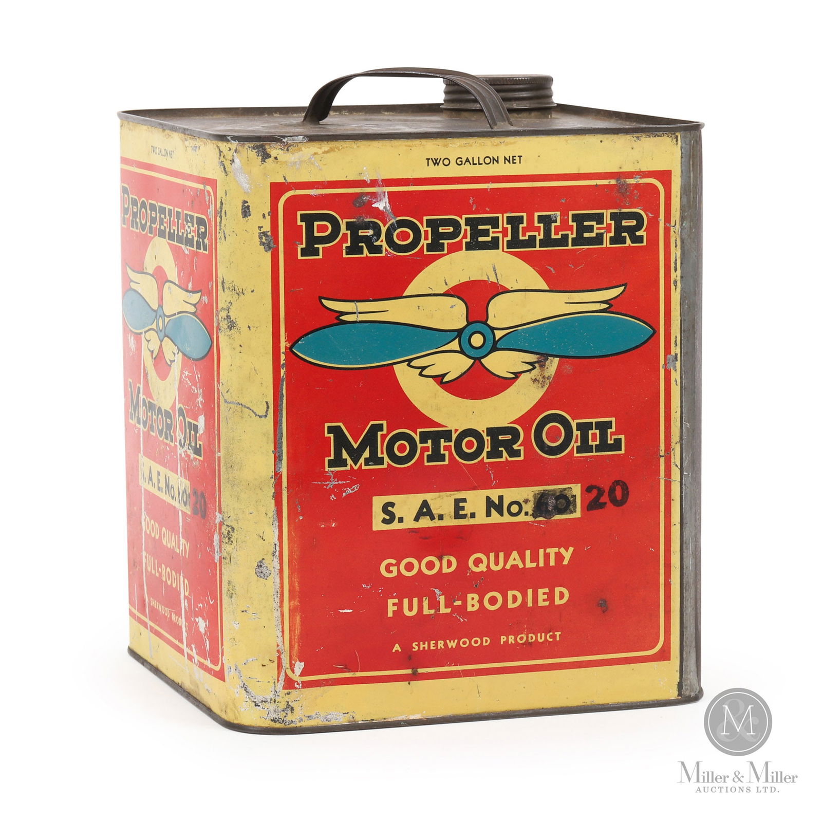 Propellor Motor OIl 2 Gallon Tin (1 of 9)