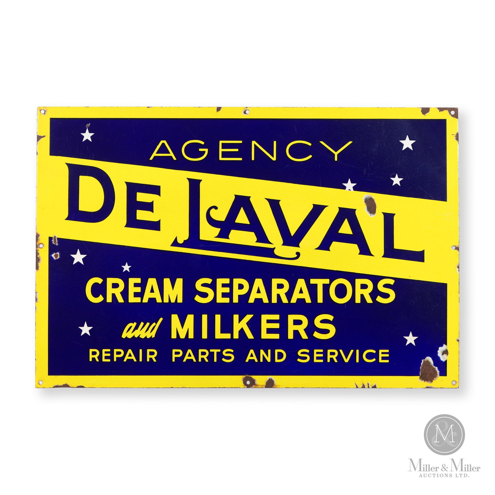 De Laval Cream Separators & Milkers Agency Sign (1 of 5)