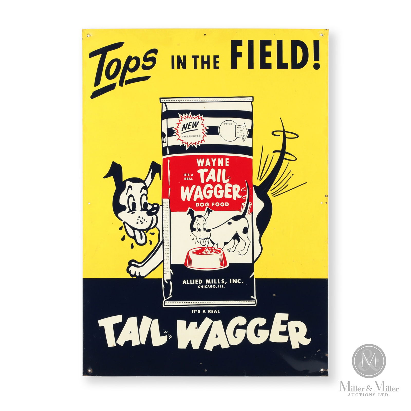 Wayne Tail Wagger Dog Food Sign (1 of 7)