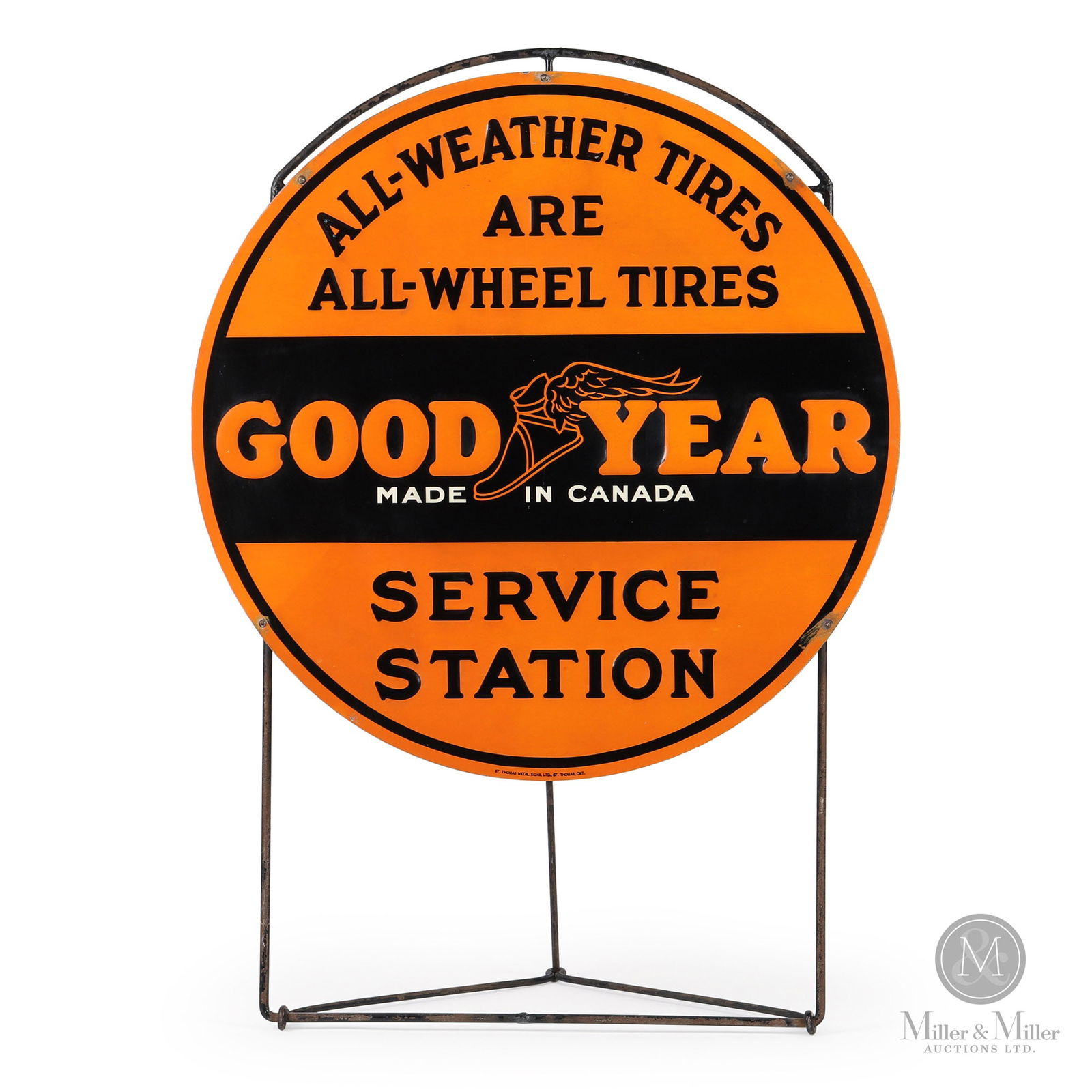 Armstrong Tires Rhino Flex Large Embossed Sign