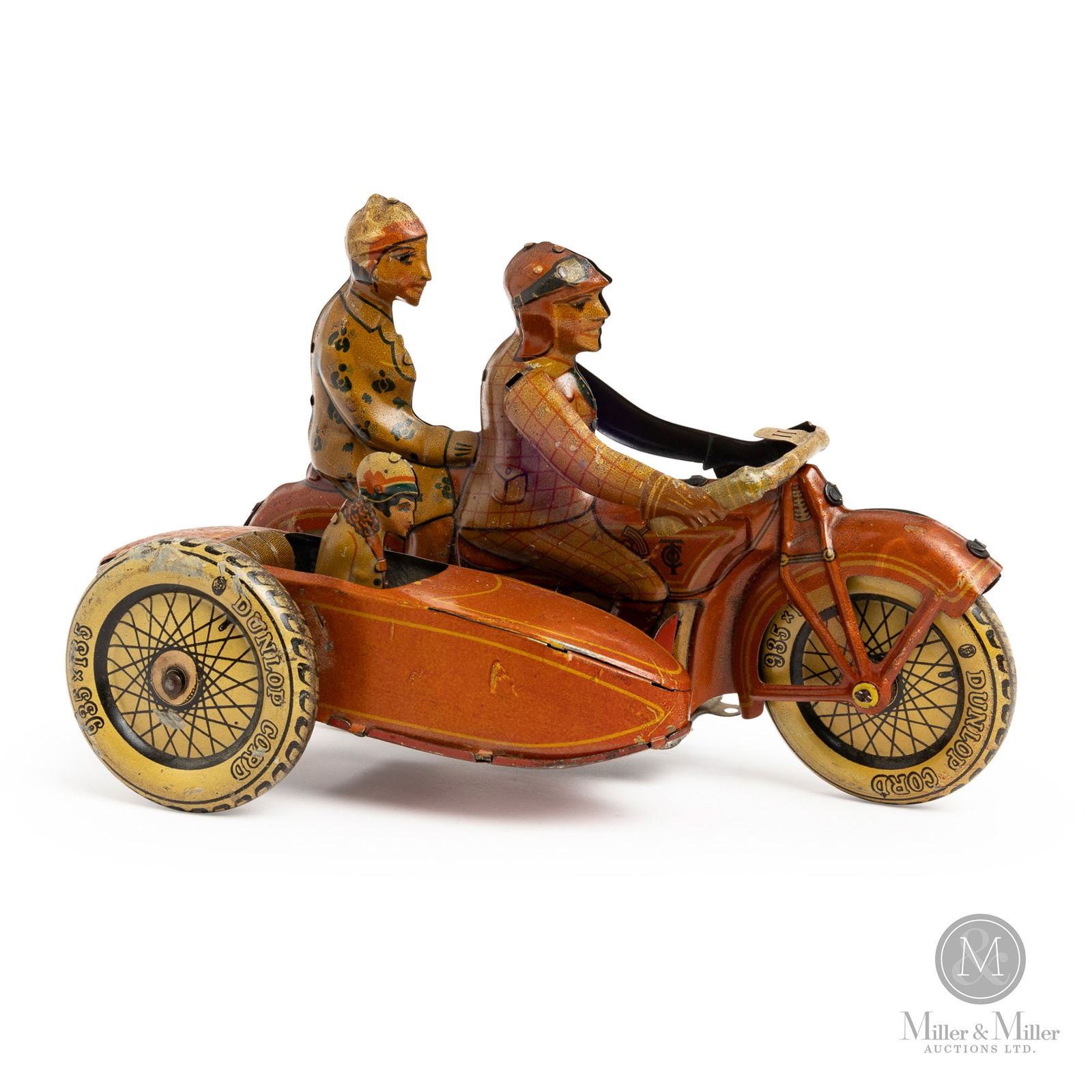 Tippco Wind-up Motorcycle With Sidecar (1 of 9)