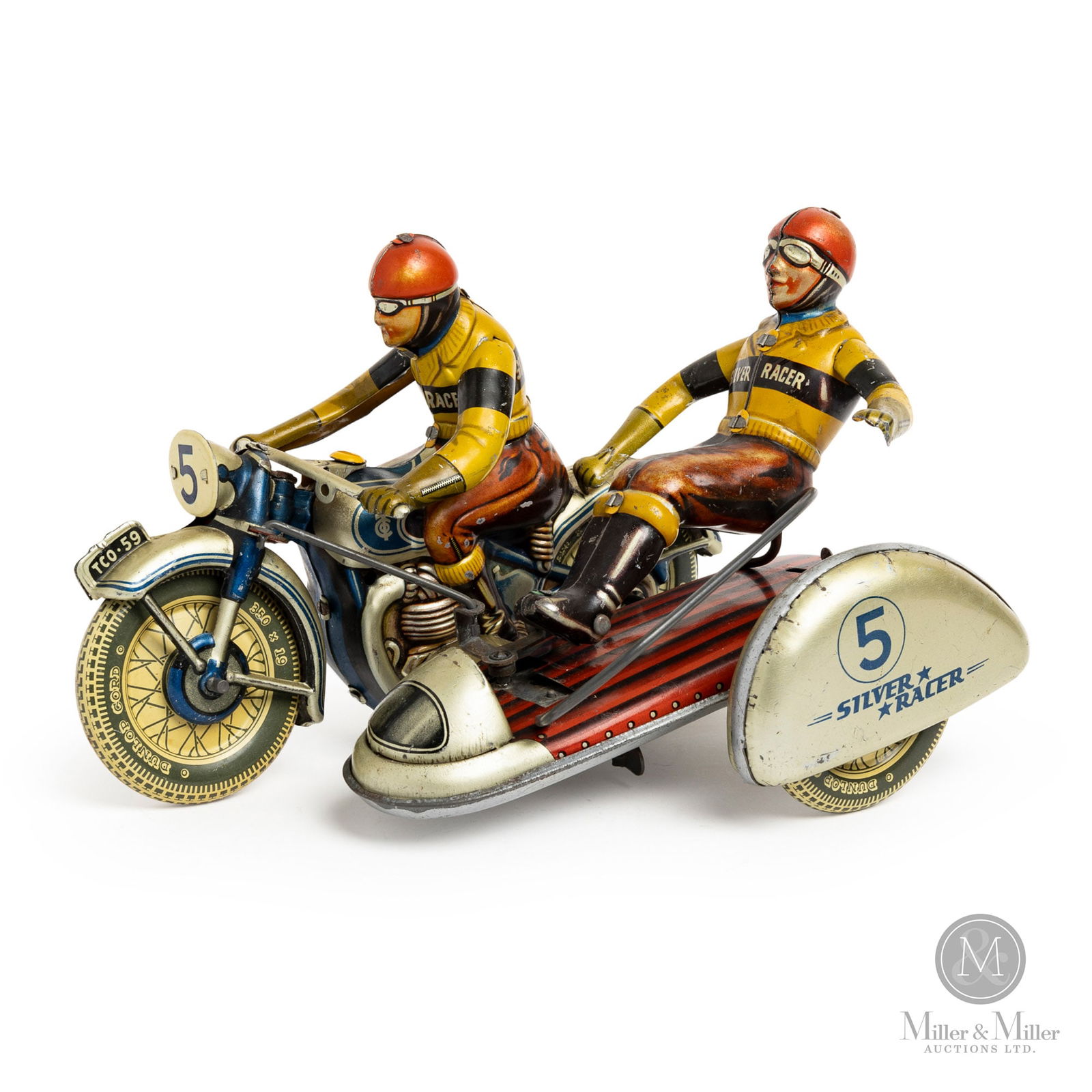Tippco Silver Racer Motorcycle and Sidecar (1 of 8)