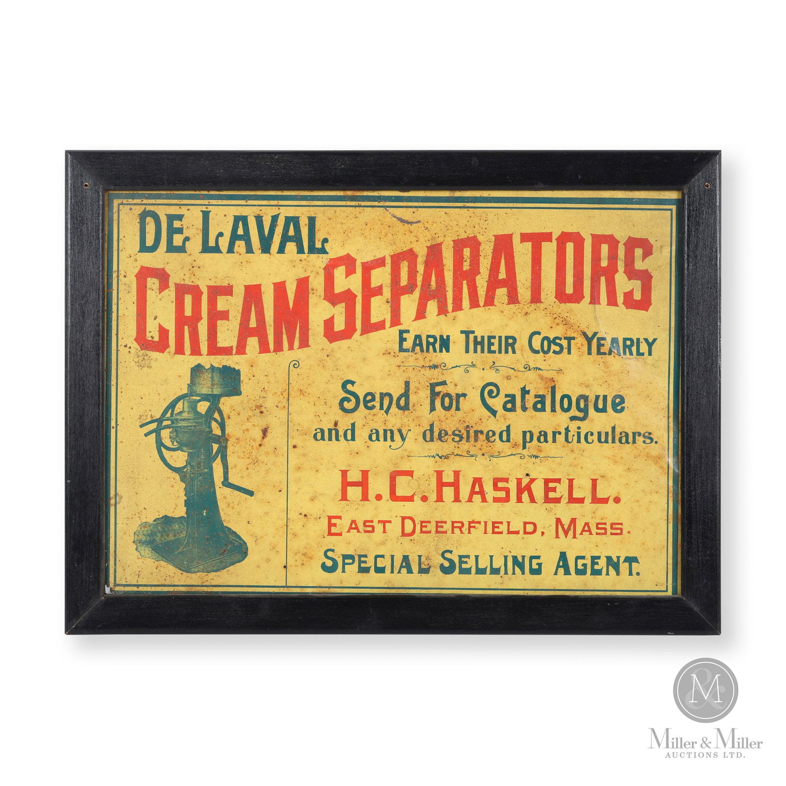 De Laval Cream Separators Sign (1 of 5)