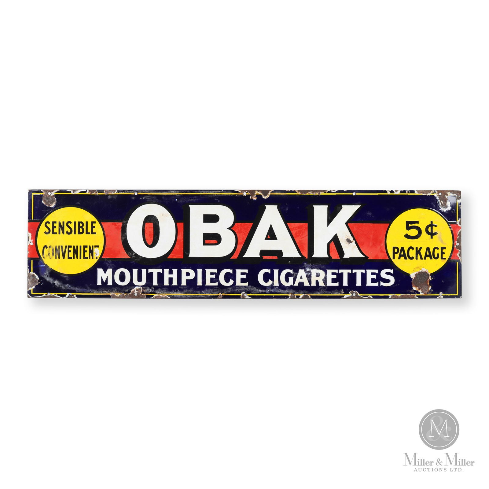 Obak Mouthpiece Cigarette Sign (1 of 7)