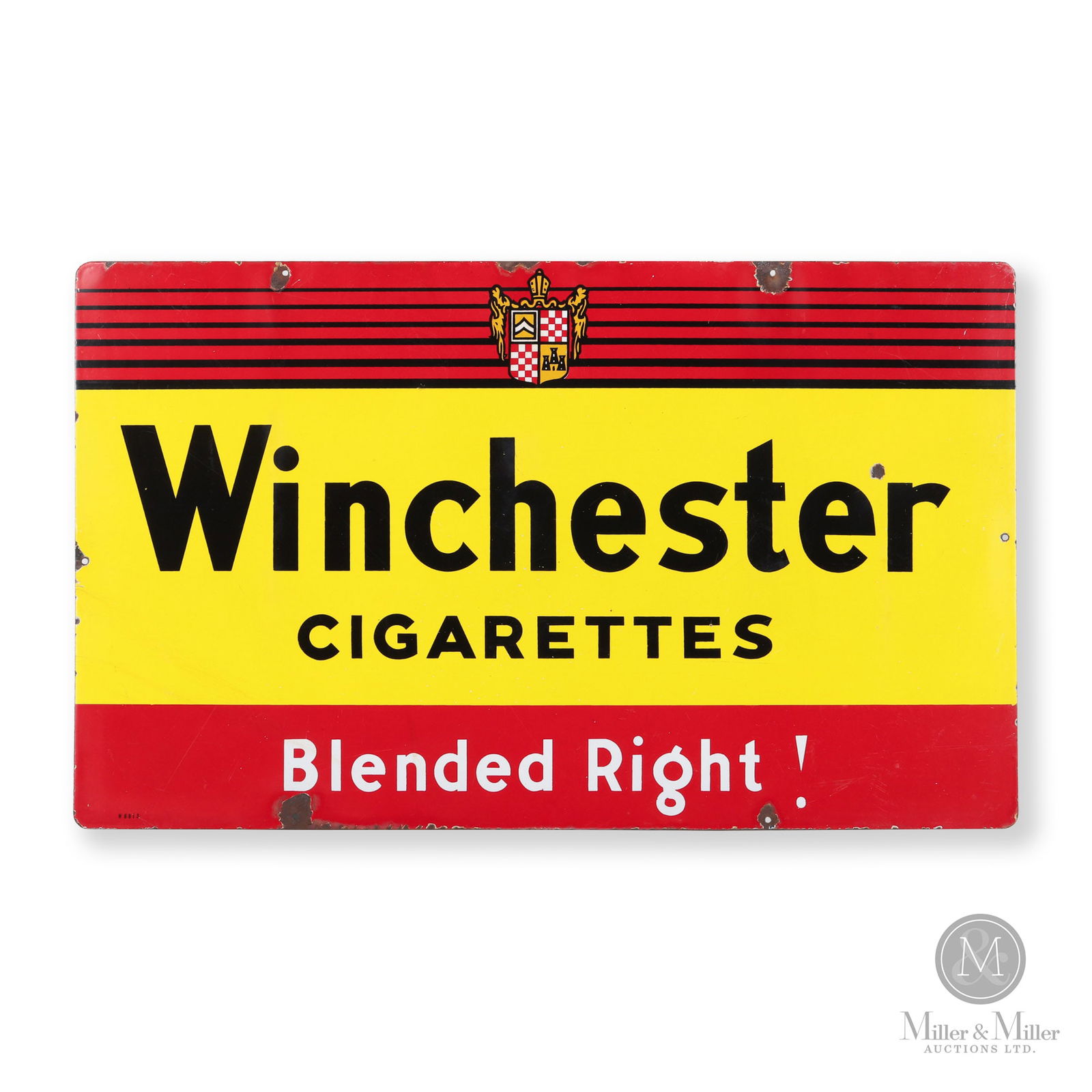 Winchester Cigarettes Sign (1 of 6)