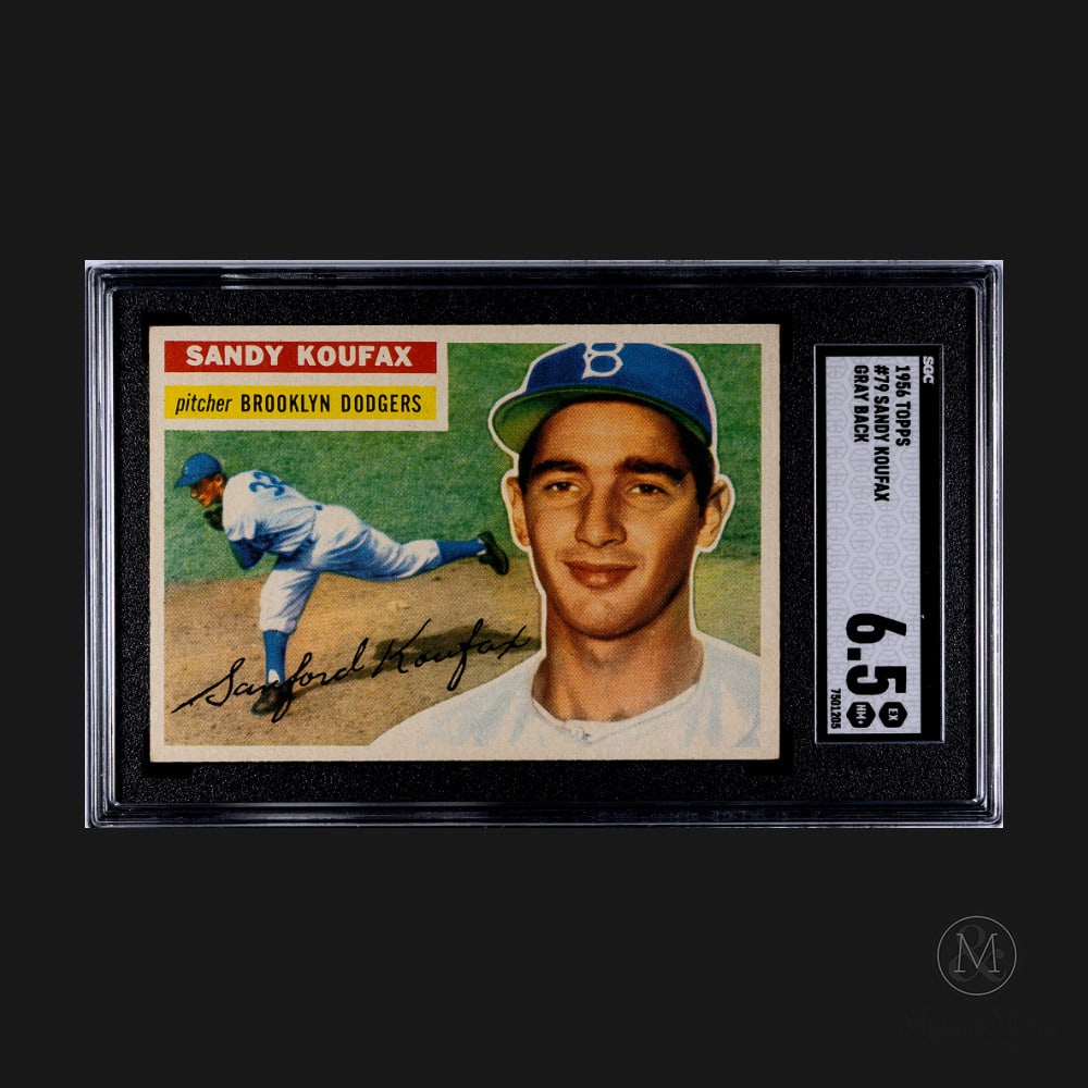 1956 Topps #79 Sandy Koufax (SGC 6.5 EX-NM+) (1 of 2)