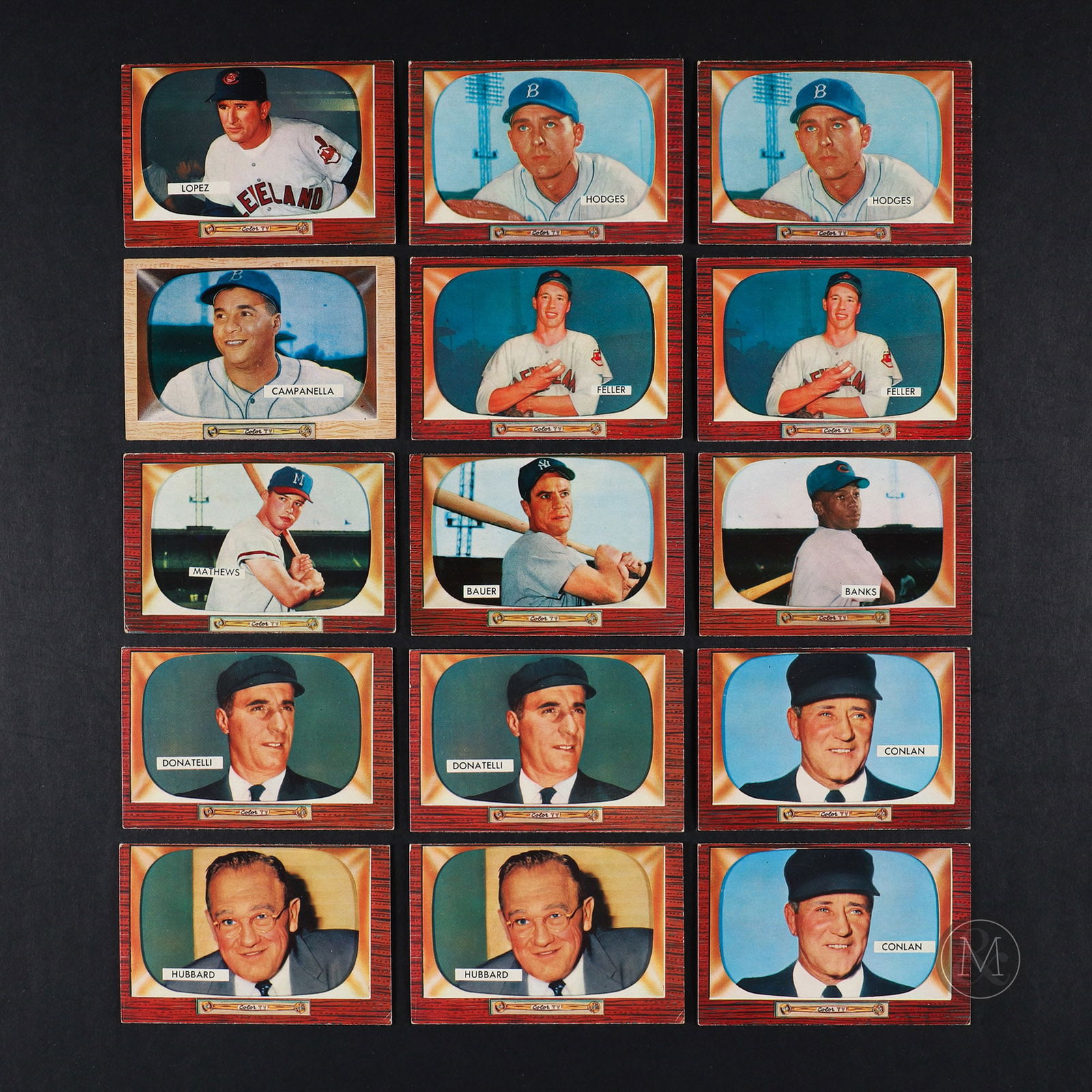 1955 Bowman Colour Baseball Group (15) (1 of 7)