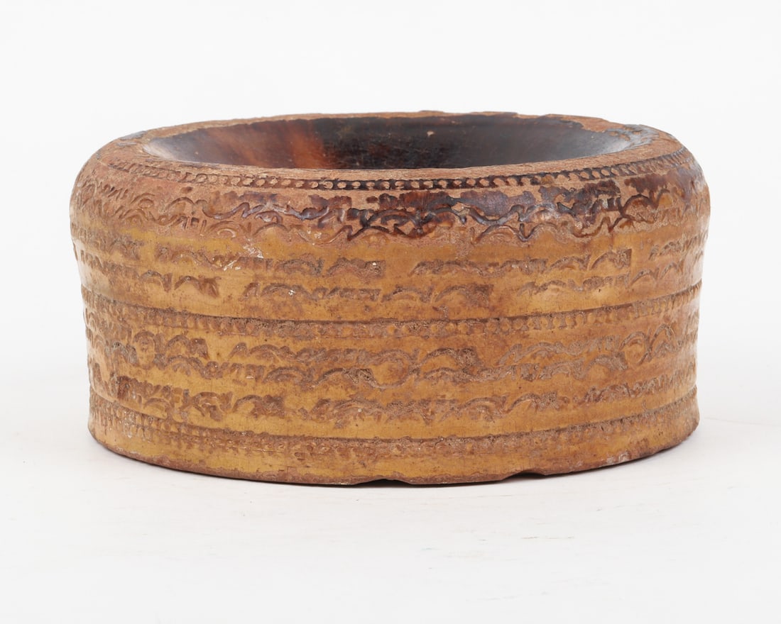 PEI Pottery Spittoon Pair - 4