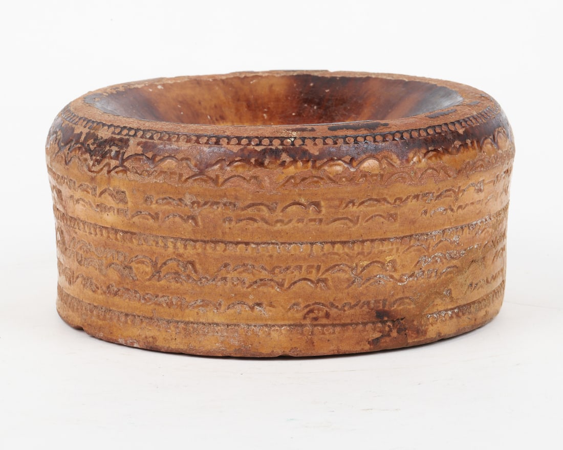 PEI Pottery Spittoon Pair - 5