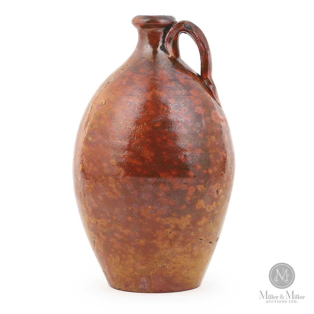 Early Quebec Earthenware Jug (1 of 9)