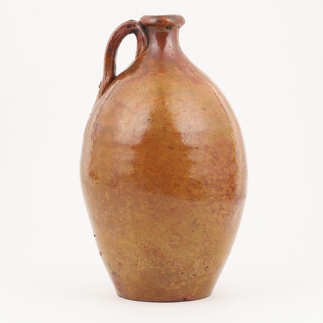 Early Quebec Earthenware Jug - 4