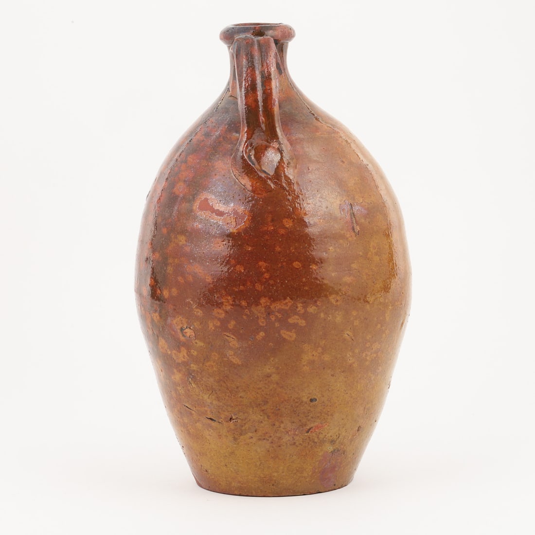 Early Quebec Earthenware Jug - 5