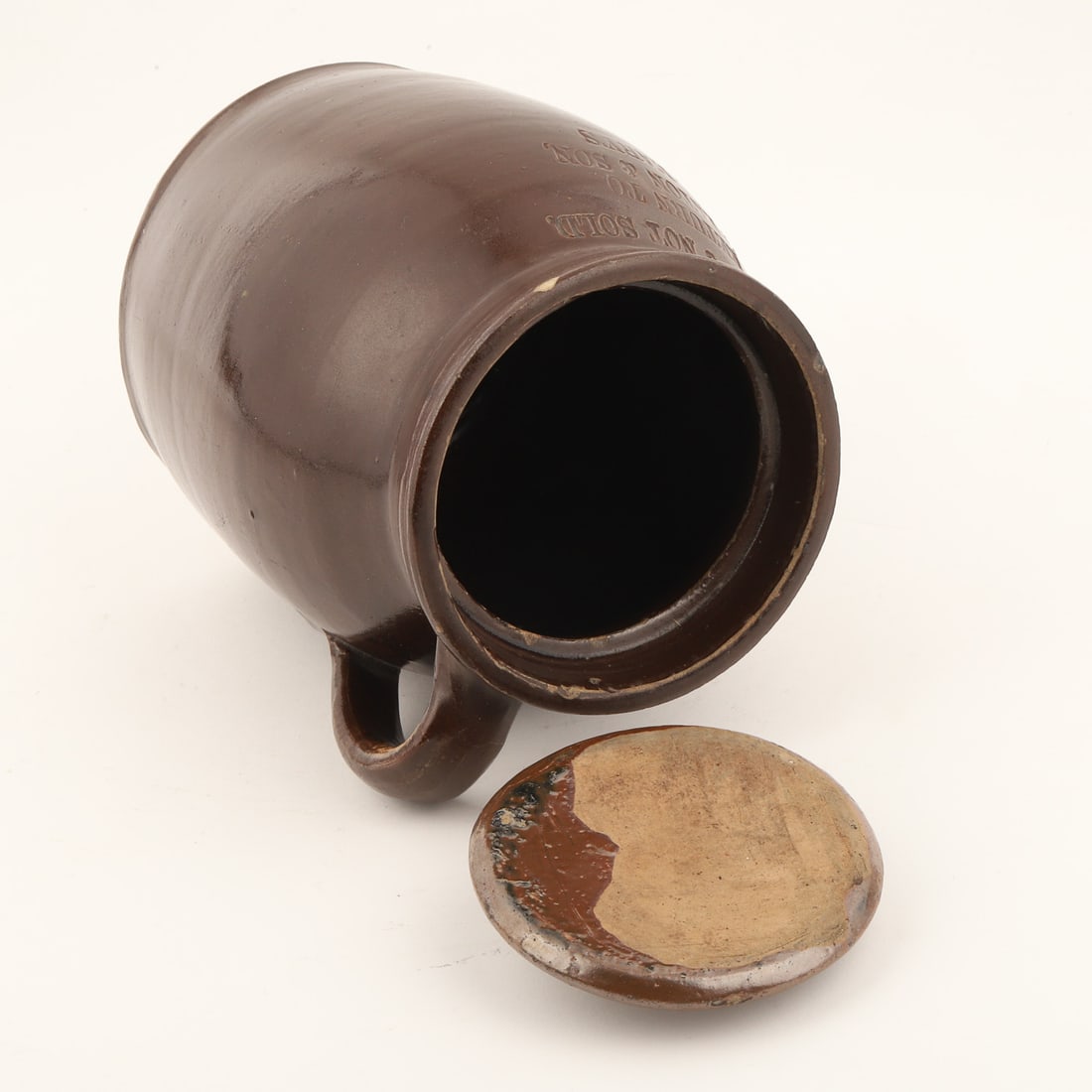 Eaton & Son, St. Marys 1/4 Gal Tea Crock - 8