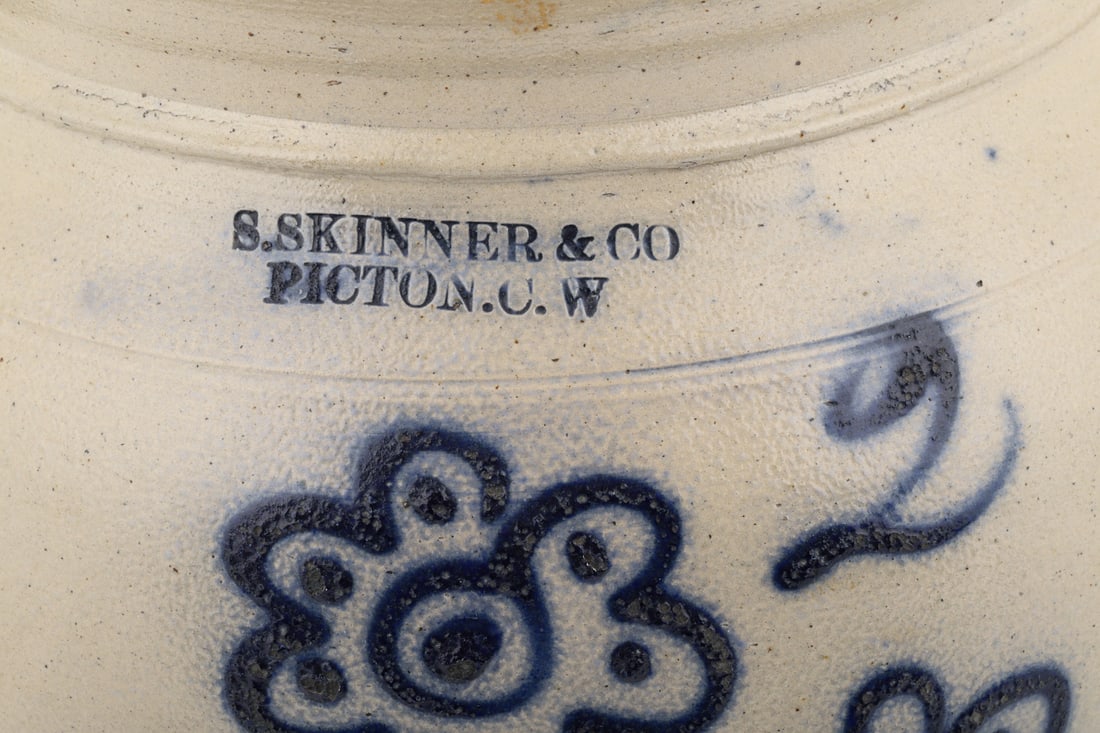 Skinner & Co., Picton CW 2 Gal Cream Crock - 2