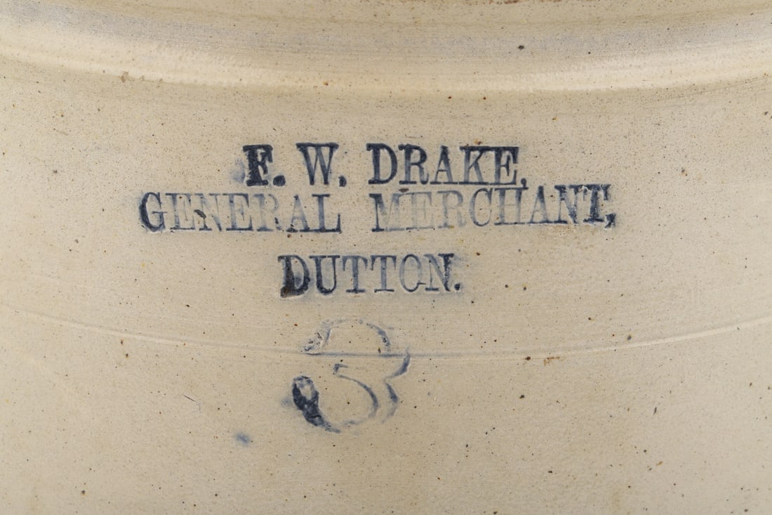 Drake, Dutton 3 Gal Butter Crock - 3