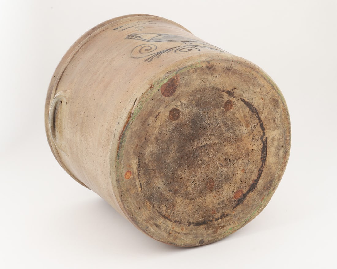 Rare Welding Brantford Bird Cream Crock - 8