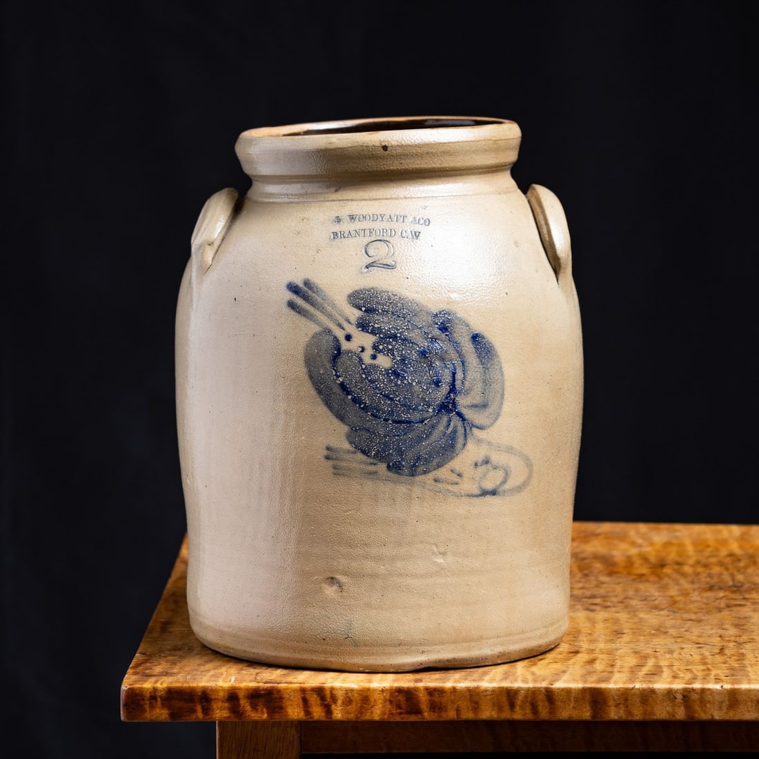 Woodyatt & Co., Brantford CW 2 Gal Jug - 2