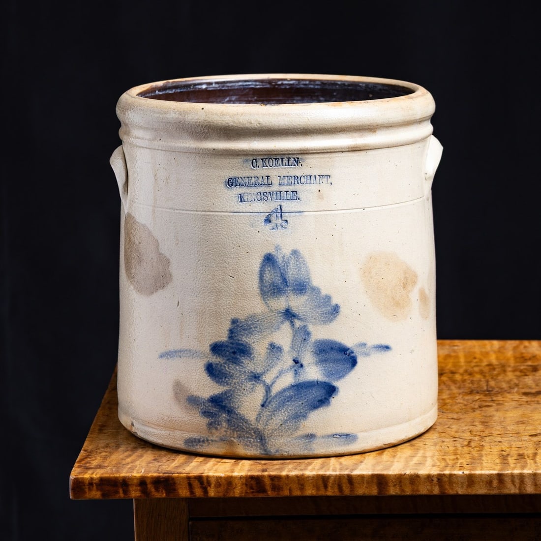 Koelln, Kingsville 4 Gal Butter Crock - 2