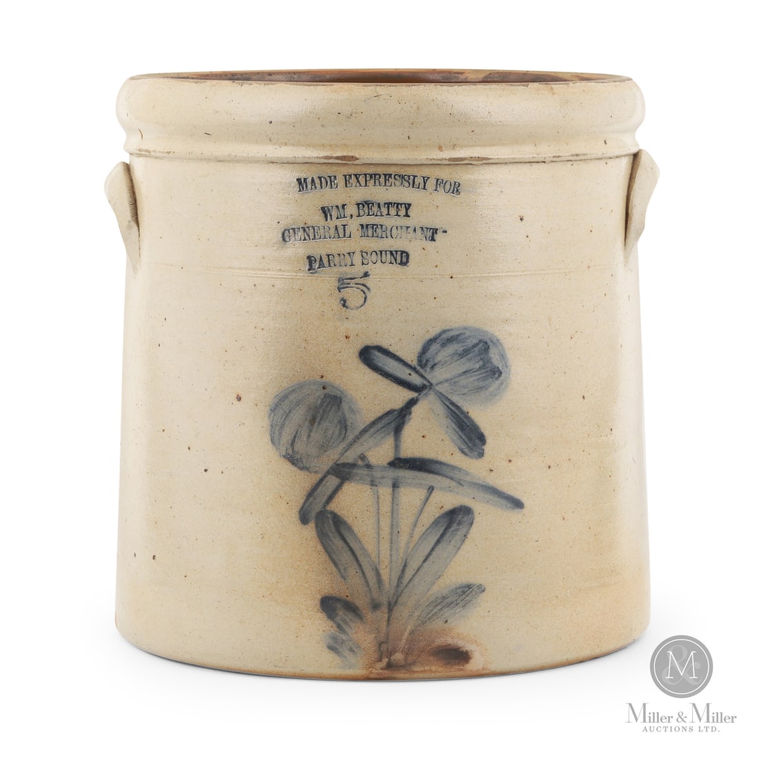 Beatty, Parry Sound 5 Gal Butter Crock (1 of 8)