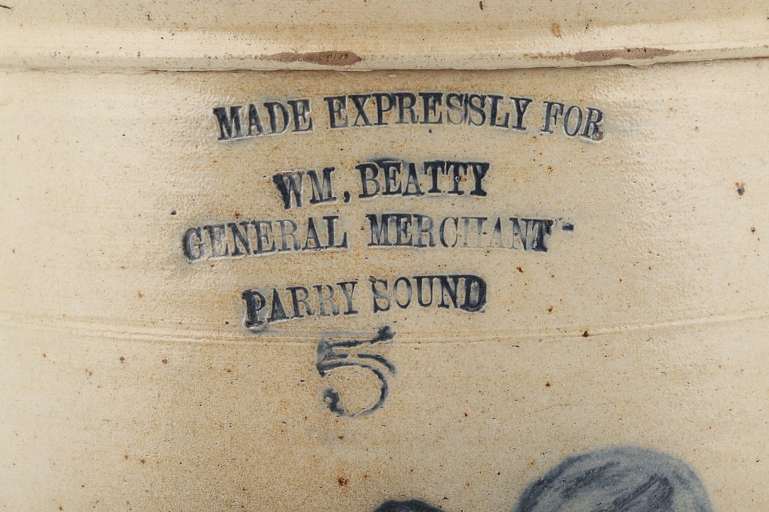 Beatty, Parry Sound 5 Gal Butter Crock - 3