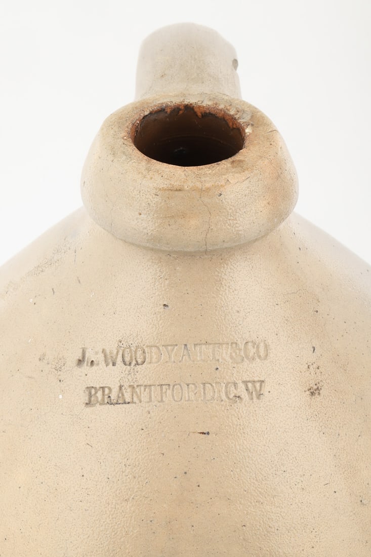 Woodyatt & Co., Brantford CW 1 Gal Jug - 3