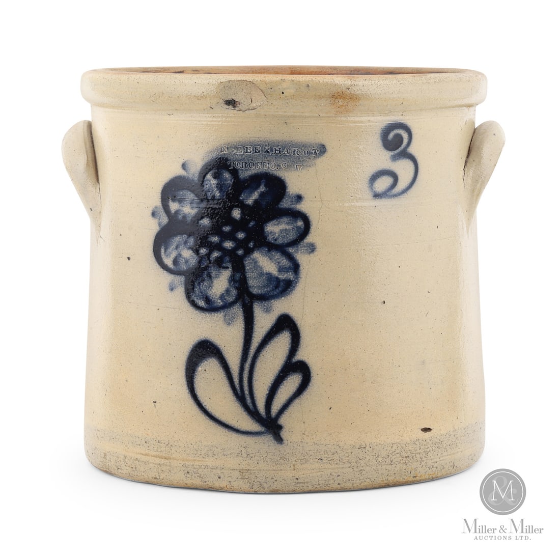 Eberhardt, Toronto CW 3 Gal Butter Crock (1 of 9)