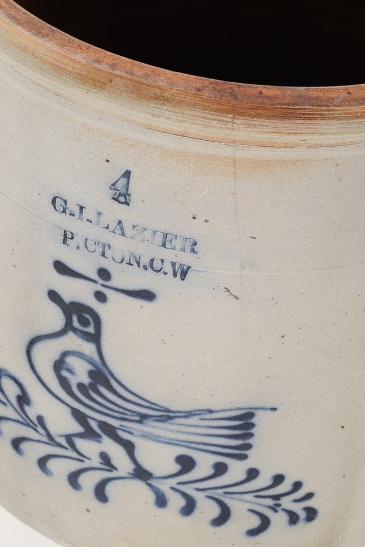 Lazier, Picton CW 4 Gal Butter Crock - 9