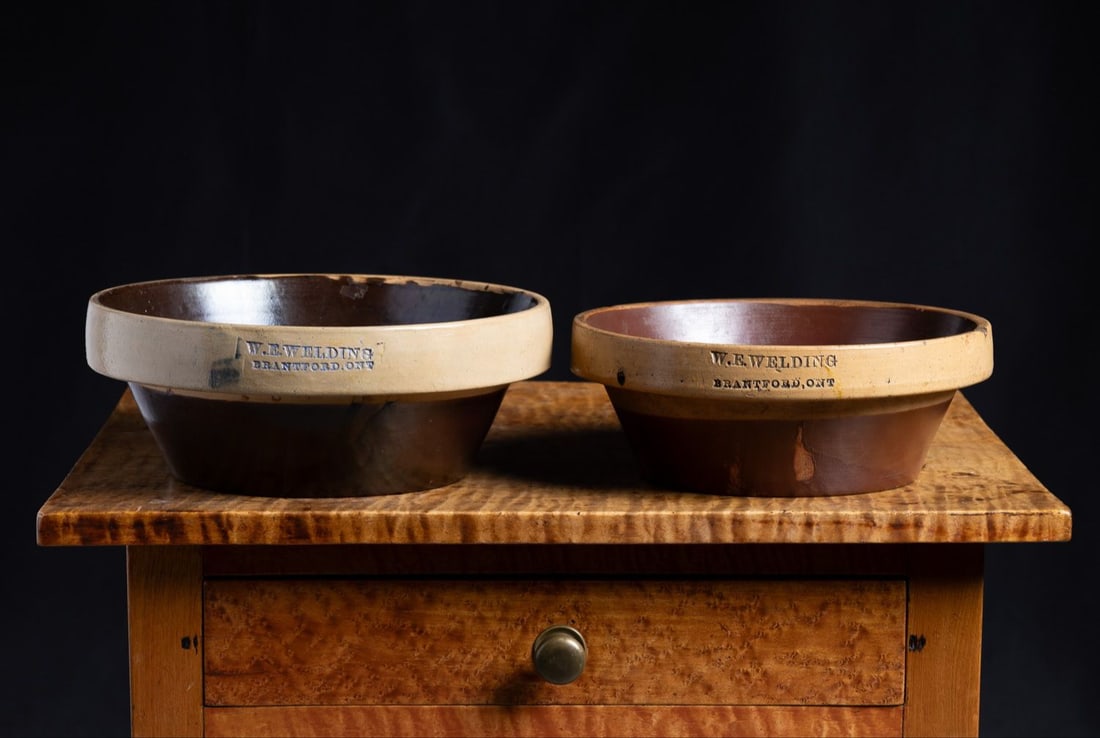 Pair of Welding Brantford Milk Pans - 2