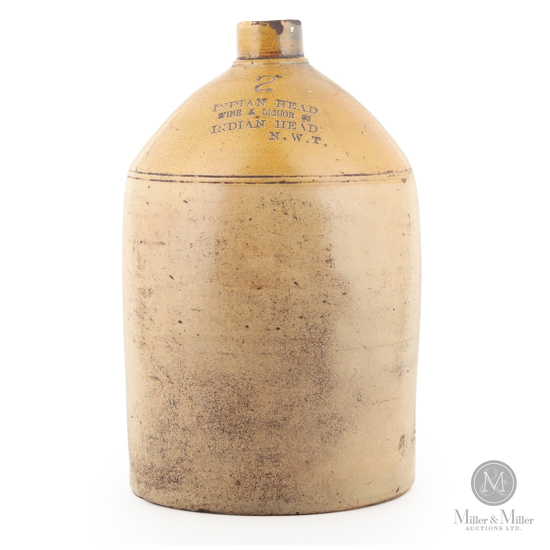 The Indian Head Wine & Liquor Co. N.W.T. 2 Gal Jug (1 of 9)