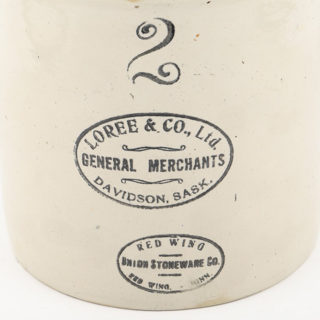 Loree & Co. Ltd., Davidson 2 Gal Butter Crock - 3