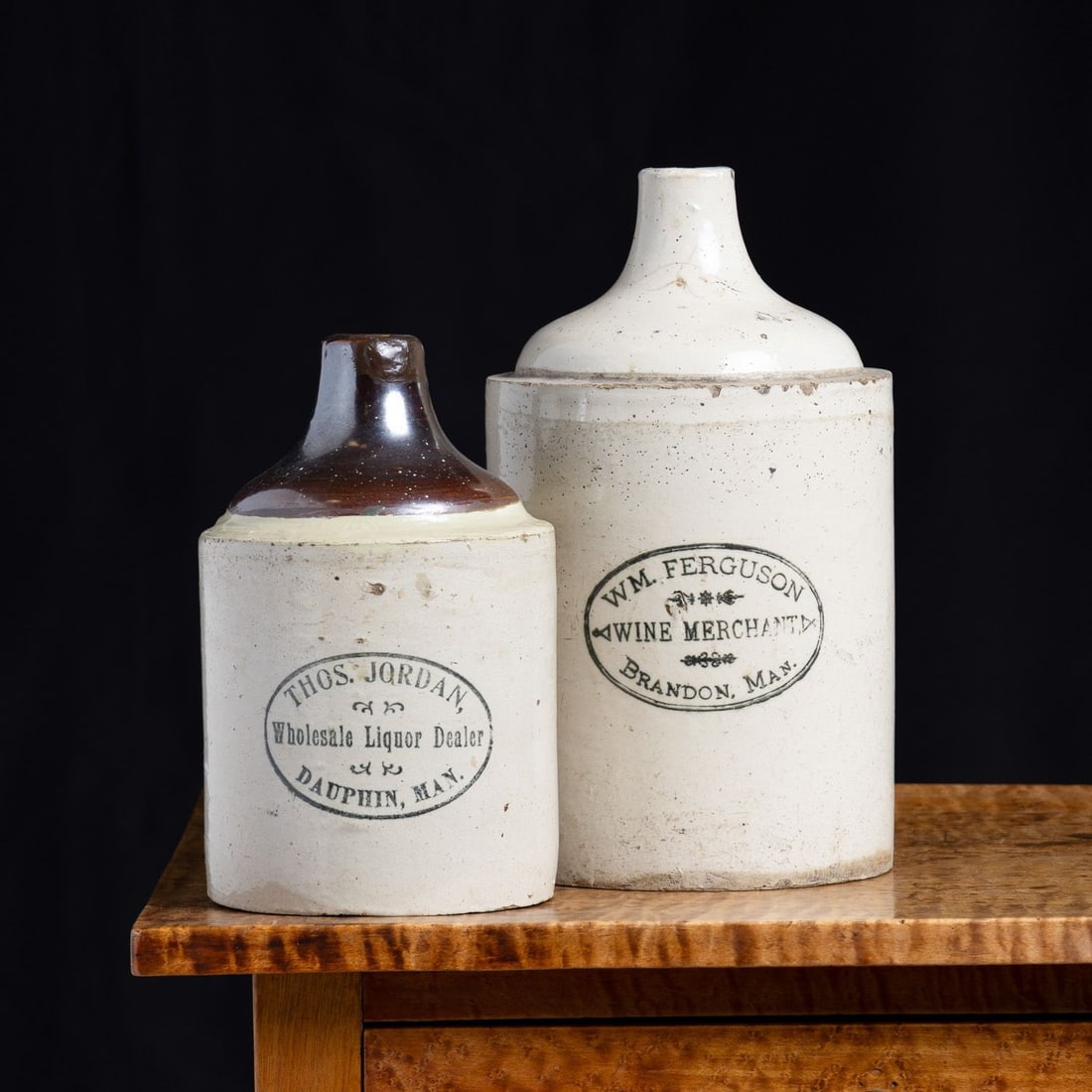 Pair of Manitoba Jugs. - 2