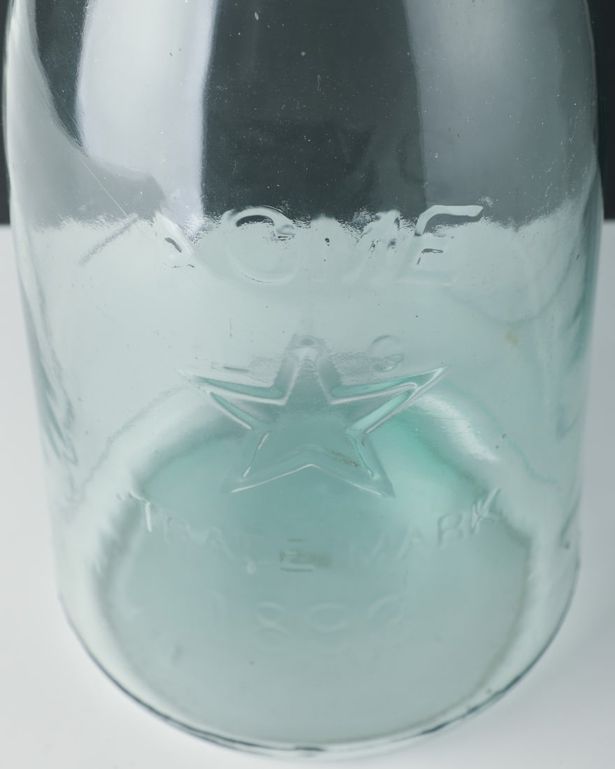 ACME 1893 Star Mason 1/2 Gal Fruit Jar - 12