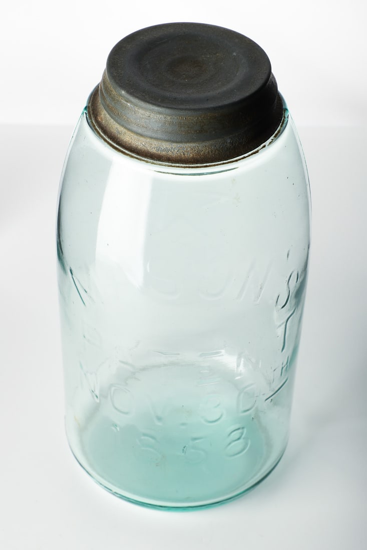 ACME 1893 Star Mason 1/2 Gal Fruit Jar - 3