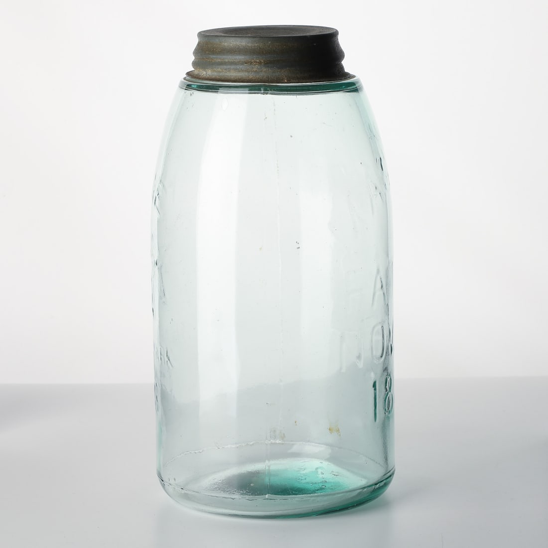 ACME 1893 Star Mason 1/2 Gal Fruit Jar - 7
