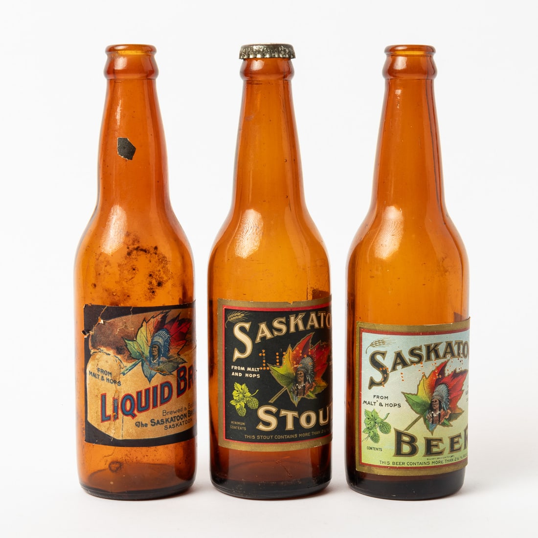 Collection of Saskatoon Bottles - 6