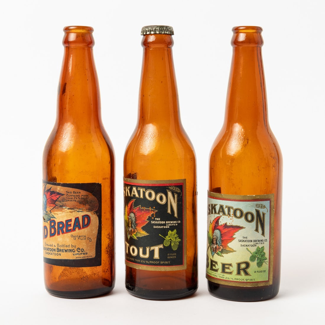 Collection of Saskatoon Bottles - 7