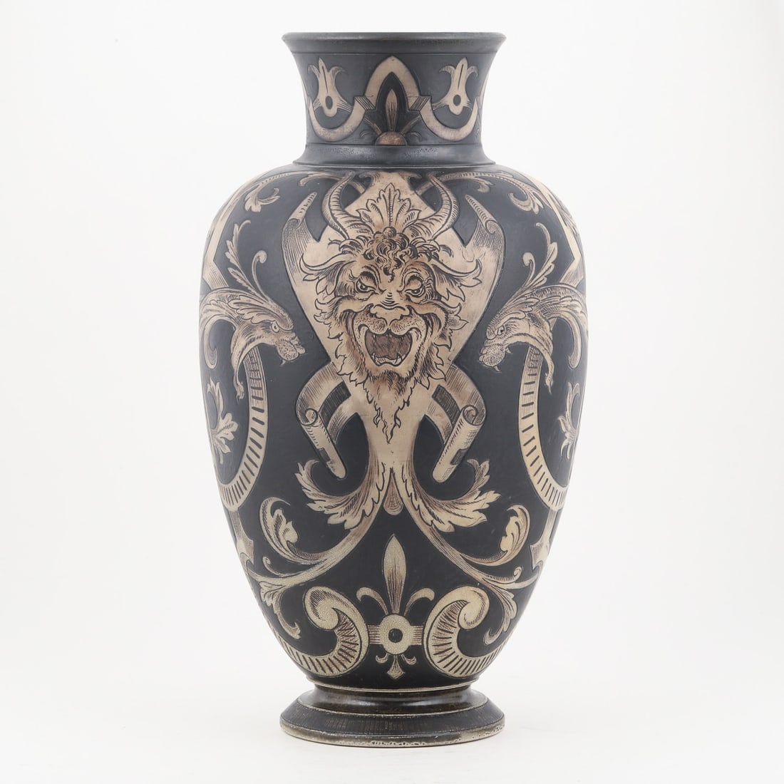 Martin Brothers Gothic Vase - 4