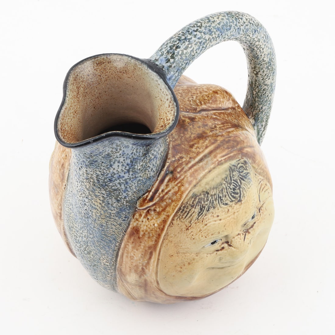 Martin Brothers Face Jug - 6