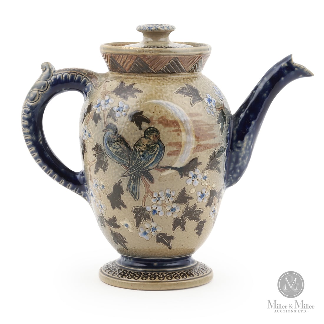 Martin Brothers Birds Tea Pot (1 of 9)
