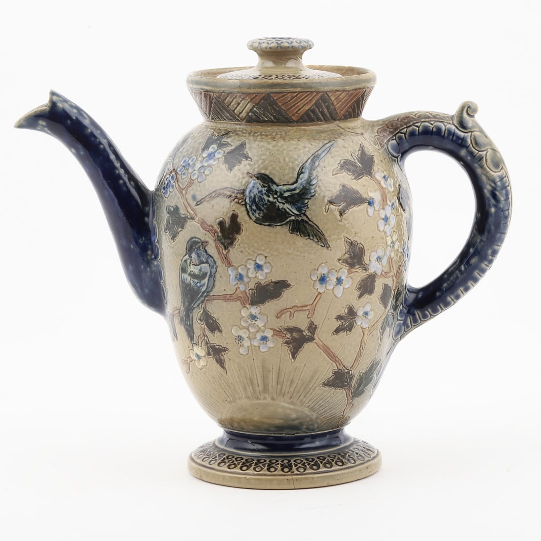 Martin Brothers Birds Tea Pot - 3
