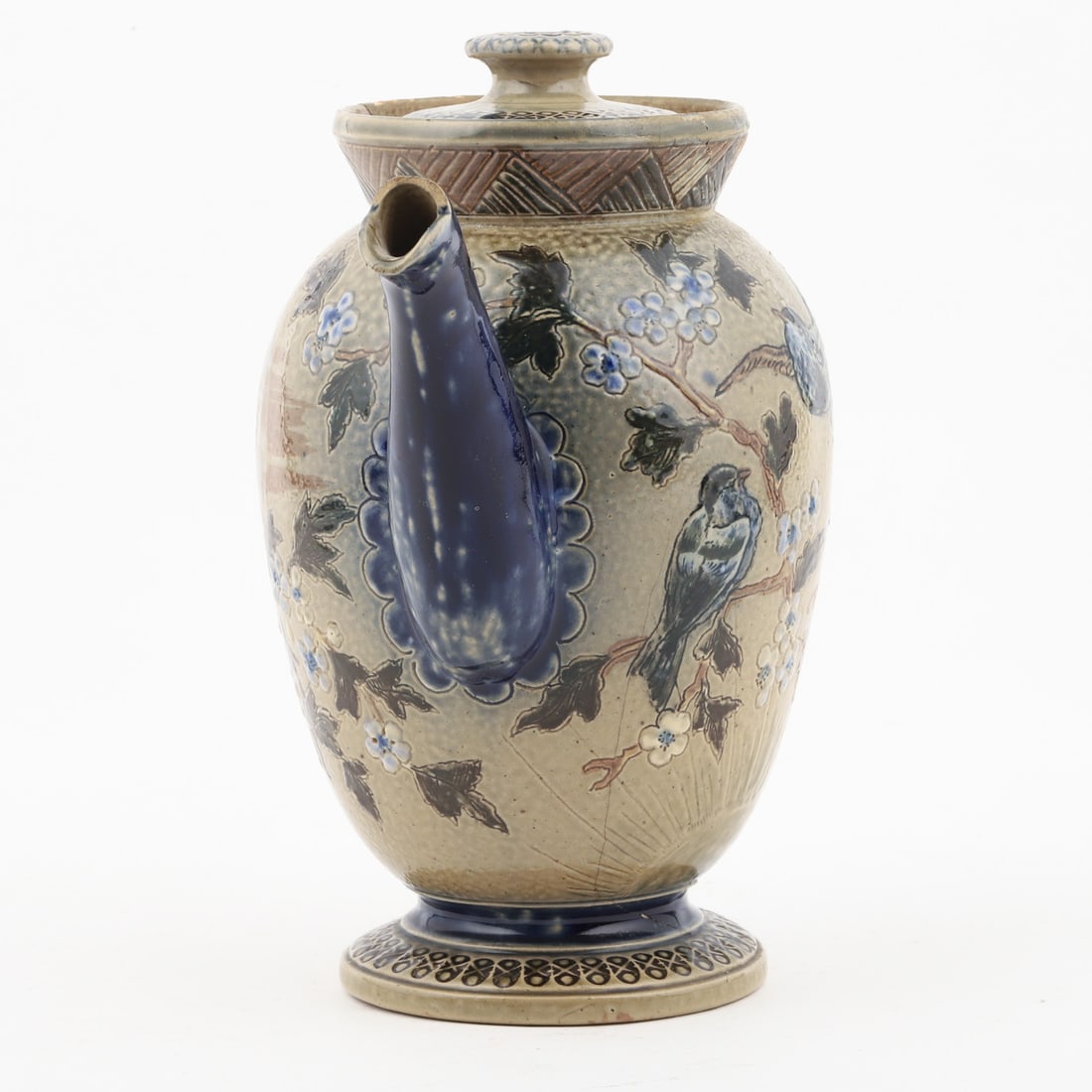 Martin Brothers Birds Tea Pot - 4