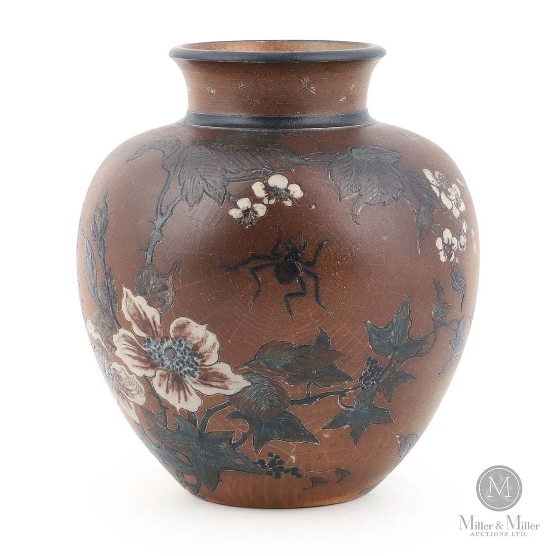 Martin Brothers Spider Vase (1 of 8)