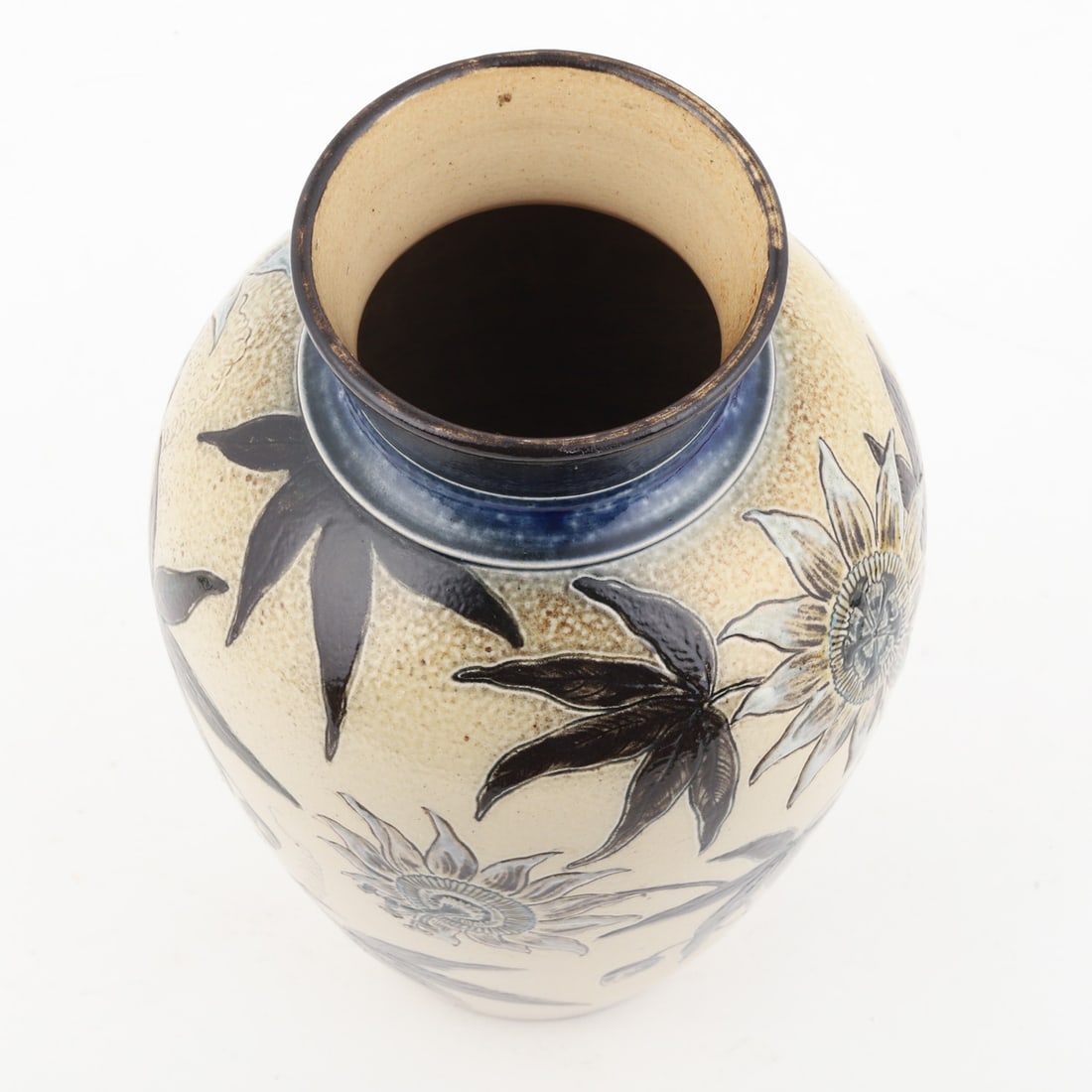 Martin Brothers Floral Vase - 6